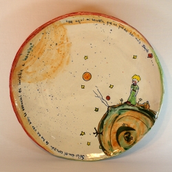 Plato de cerámica